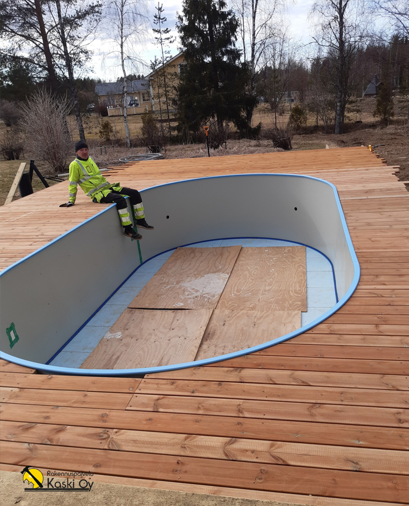 erikoiskohteet uima altaat rakennuspalvelu kaski oy