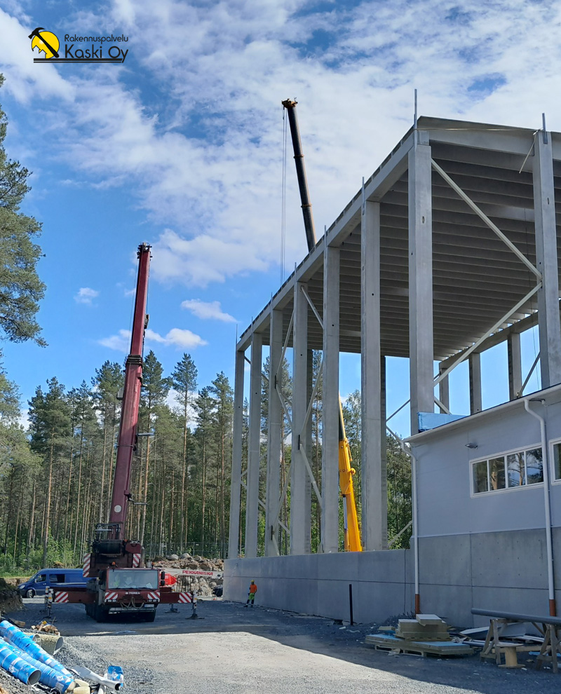 teollisuusrakentaminen1 rakennuspalvelu kaski oy